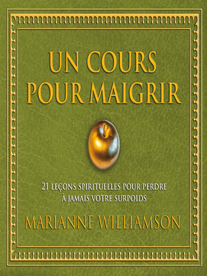 cover image of Un cours pour maigrir